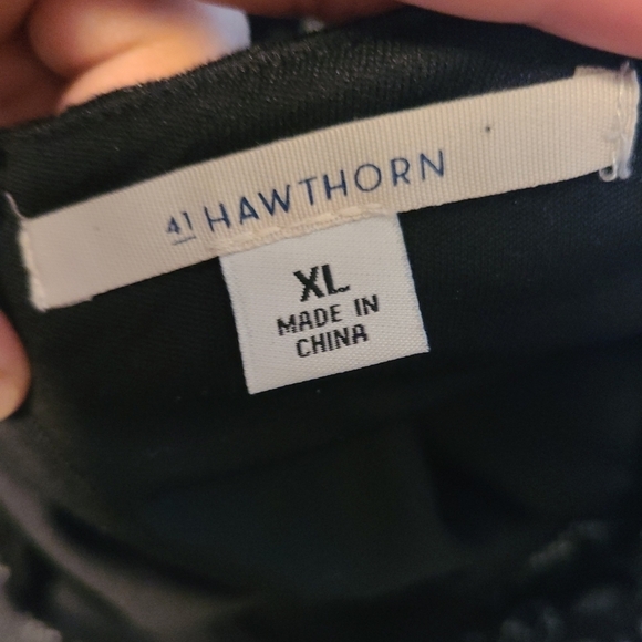 41‎ Hawthorn Scoop Neck Floral Lace over Dress Women's Sz XL Sleeveless - Picture 4 of 5